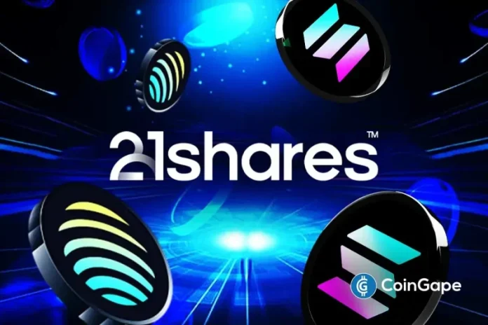 A crypto expert believes that Solana could reach a new ATH due to its improving fundamentals. This prediction follows 21Shares’ introduction of its Jupiter ETP on the SIX Swiss Exchange, which increased exposure options for SOL investors. Analyst Sees Solana Pushing Toward ATH Recent shifts in Solana’s ecosystem have led to a change in market
The post <a href="https://coingape.com/analyst-eyes-solana-ath-as-21shares-sol-focused-jupiter-etp-launches-on-swiss-exchange/">Analyst Eyes Solana ATH as 21Shares’ SOL-Focused Jupiter ETP Launches on Swiss Exchange</a> appeared first on <a href="https://coingape.com/">CoinGape</a>.