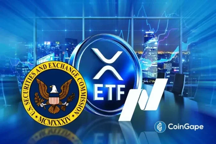 CoinShares XRP ETF is gearing up for launch as the issuer amends its application to disclose the ticker and additional details ahead of Nasdaq listing. The U.S. Securities and Exchange Commission (SEC) will announce its final decision on CoinShares spot XRP ETF next week, with the final deadline for Grayscale’s XRP exchange-traded fund due this
The post <a href="https://coingape.com/coinshares-xrp-etf-xrpl-files-with-us-sec-for-nasdaq-listing/">BREAKING: CoinShares XRP ETF (XRPL) Files with US SEC for Nasdaq Listing</a> appeared first on <a href="https://coingape.com/">CoinGape</a>.
