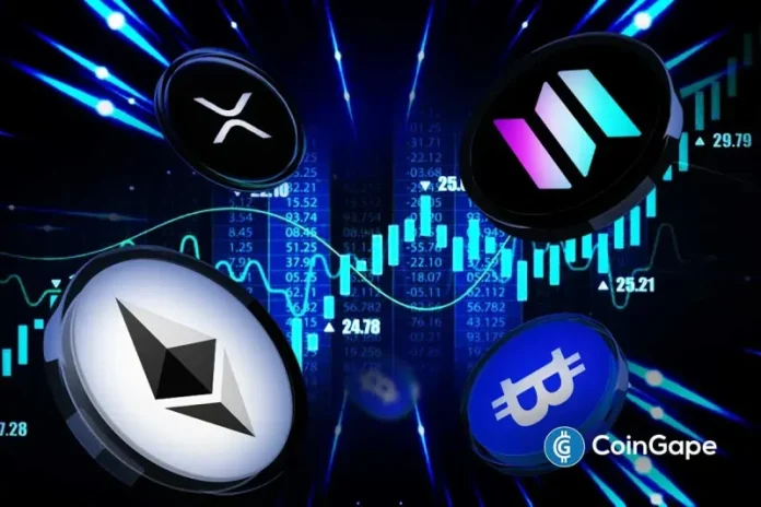 VolShares has submitted filings for 5x leveraged crypto ETFs, including SOL, ETH, and XRP. This comes in spite of the US SEC pausing product approvals and reviews because of the ongoing government shutdown. VolShares Bets Big on Leverage With New Crypto ETF Filings VolShares has officially filed for a new set of 5x leveraged ETFs.
The post <a href="https://coingape.com/crypto-etf-update-volshares-pushes-ahead-with-5x-eth-sol-xrp-etfs-amid-sec-delays/">Crypto ETF Update: VolShares Pushes Ahead With 5x ETH, SOL & XRP ETFs Amid SEC Delays</a> appeared first on <a href="https://coingape.com/">CoinGape</a>.