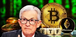 Bitcoin, Ether ETF Data Signals Huge Selloff Sentiment Ahead of Fed Jerome Powell Speech Today