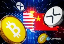 Bitcoin and XRP Price Prediction as China Calls on Banks to Sell US Treasuries