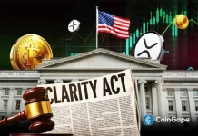 Bitcoin and XRP Price Prediction As White House Sets March 1st Deadline to Advance Clarity Act