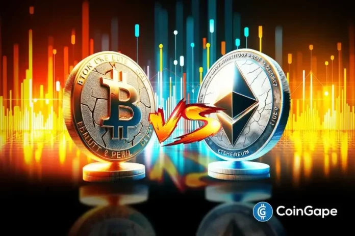 The first week of September brought quite a challenging price action for Bitcoin and Ethereum, depending on their demand, market trends, and macroeconomic events. While the ups and downs are momentary and result from various factors, they also hint at the future trajectory. As a result, let’s discuss BTC and ETH’s price moves, top news,
The post <a href="https://coingape.com/trending/bitcoin-vs-ethereum-weekly-showdown-price-moves-major-wins-and-key-news/">Bitcoin vs Ethereum Weekly Showdown: Price Moves, Major Wins and Key News</a> appeared first on <a href="https://coingape.com/">CoinGape</a>.