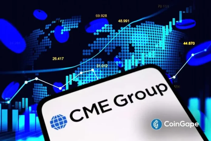 Derivatives exchange CME Group has announced plans to begin offering 247/7 crypto futures and options trading from next year. This comes as demand for crypto products among institutional investors rises, with other firms also expanding their crypto offerings. CME Plans To Offer 24/7 Crypto Futures and Options The derivatives exchange announced in a press release
The post <a href="https://coingape.com/cme-to-launch-24-7-crypto-futures-trading-amid-rising-institutional-demand/">Breaking: CME to Launch 24/7 Crypto Futures Trading Amid Rising Institutional Demand</a> appeared first on <a href="https://coingape.com/">CoinGape</a>.