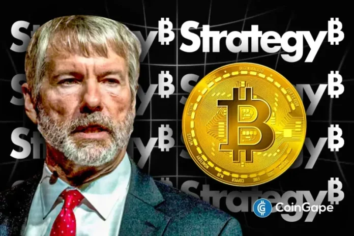 Strategy, previously MicroStrategy, has made its seventh consecutive weekly Bitcoin purchase. This comes amid the dip in the BTC price and MSTR stock, while Michael Saylor credited the flagship crypto for his company’s outperformance over the years. Strategy Acquires 525 BTC For $60 Million In a press release, the company announced that it had acquired
The post <a href="https://coingape.com/strategy-adds-525-btc-as-michael-saylor-says-bitcoin-deserves-credit/">Breaking: Strategy Adds 525 BTC as Michael Saylor Says Bitcoin Deserves ‘Credit’</a> appeared first on <a href="https://coingape.com/">CoinGape</a>.