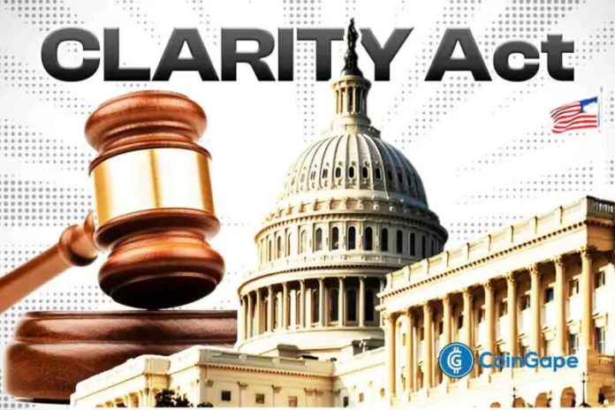 The CLARITY Act faces growing uncertainty in Washington, with Galaxy Head of Research Alex Thorn warning the bill must clear committee by April. Thorn said failure to meet that deadline would sharply reduce the chances of passage in 2026. His warning follows comments from Senate Majority Leader John Thune confirming further delays as lawmakers debate
The post <a href="https://coingape.com/will-clarity-act-pass-in-2026-galaxys-alex-thorn-warns-april-deadline-is-critical/">Will Clarity Act Pass in 2026? Galaxy’s Alex Thorn Warns April Deadline Is Critical</a> appeared first on <a href="https://coingape.com/">CoinGape</a>.