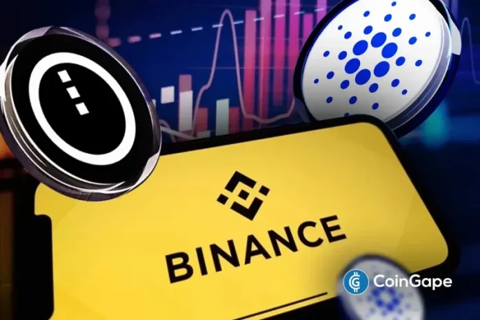 The world’s leading crypto exchange Binance announces support for Midnight network’s native token NIGHT. The Binance listing NIGHT token sparks speculation within the Cardano community, triggering ADA price to climb by 4% within hours on Monday. Binance Announces Support for Cardano’s Midnight, Securing NIGHT Token Listing Binance Alpha to list Cardano privacy chain Midnight’s NIGHT
The post <a href="https://coingape.com/cardano-midnight-secures-night-token-listing-on-binance-ada-soars/">Cardano’s Midnight Secures NIGHT Token Listing on Binance, ADA Soars 4%</a> appeared first on <a href="https://coingape.com/">CoinGape</a>.