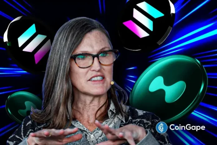 ARK Invest CEO Cathie Wood has called the HYPE token the “next Solana.” This is especially evident in its dominance in the DEX space. Notably, the perp DEX trading volumes crossed the $2 trillion milestone in this quarter. Cathie Wood’s Case for Hyperliquid In a recent interview, Cathie Wood drew parallels between Hyperliquid and Solana’s
The post <a href="https://coingape.com/cathie-wood-calls-hype-token-next-solana-as-perp-dex-trading-volumes-surpass-2t/">Cathie Wood Calls HYPE Token Next Solana as Perp Dex Trading Volumes Surpass $2T</a> appeared first on <a href="https://coingape.com/">CoinGape</a>.