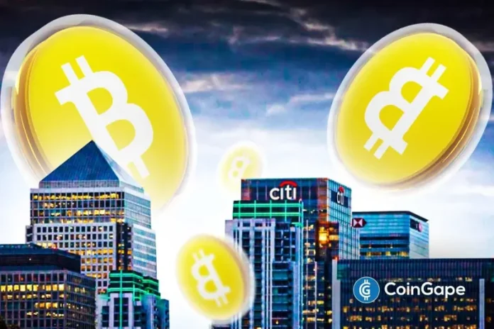 Banking giant Citigroup has revised its Bitcoin prediction to $231,000 in the next 12 months, marking this as the bull case for the flagship crypto. Citigroup also outlined its Ethereum prediction and how high the largest altcoin by market cap could reach within a similar period. Citigroup Predicts Bitcoin Rally To $231,000 As Bull Case
The post <a href="https://coingape.com/citigroup-predicts-bitcoin-could-climb-to-231000-in-12-months/">Citigroup Predicts Bitcoin Could Climb to $231,000 in 12 Months</a> appeared first on <a href="https://coingape.com/">CoinGape</a>.