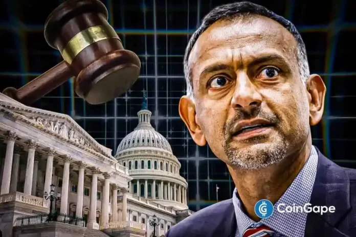 Coinbase’s Chief Legal Officer, Paul Grewal, has publicly criticized U.S. Senator Chris Murphy. The lawmaker accused the company of corruption linked to President Donald Trump. Murphy claimed Coinbase donated $46 million to support Trump, suggesting a political payoff tied to the SEC lawsuit against the exchange. Murphy’s Allegations Trigger Coinbase CLO’s Strong Rebuttal In a
The post <a href="https://coingape.com/coinbase-clo-rebuts-senator-murphys-corruption-factory-claim/">Coinbase CLO Fires Back at Senator Murphy Over ‘Corruption Factory’ Claim</a> appeared first on <a href="https://coingape.com/">CoinGape</a>.