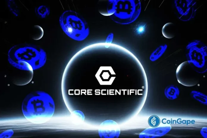 Nasdaq-listed Core Scientific has dumped almost 1,900 BTC as the Bitcoin miner transition to to artificial intelligence (AI). CORZ stock tanks almost 4% during pre-market hours on Tuesday, following a 2.83% fall to $16.49 a day before. Bitcoin Miner Core Scientific Dumps Bitcoin Holdings Core Scientific, a major Bitcoin mining company, recently sold approximately 1,900
The post <a href="https://coingape.com/core-scientific-sells-1900-btc-as-bitcoin-miner-pivots-to-ai-corz-stock-dips/">Core Scientific Sells 1,900 BTC as Bitcoin Miner Pivots to AI, CORZ Stock Dips</a> appeared first on <a href="https://coingape.com/">CoinGape</a>.