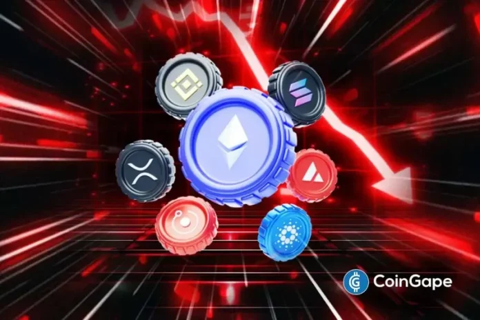 The crypto market has witnessed the biggest single-day crash in history, with more than $19 billion in liquidations, with a staggering 1.6 million traders liquidated in the last 24 hours. The market crash comes after US President Donald Trump imposed a 100% tariff on China, escalating the trade war further. Investors lost a staggering $670
The post <a href="https://coingape.com/crypto-market-loses-670-billion-on-cex-auto-liquidations-altcoins-crash-intensifies/">Crypto Market Loses $670 Billion on CEX Auto Liquidations, Altcoins Crash Intensifies</a> appeared first on <a href="https://coingape.com/">CoinGape</a>.