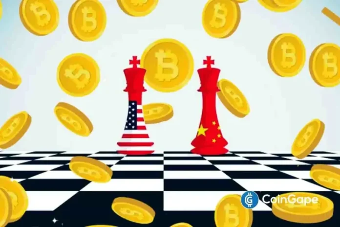 Today’s crypto market rally comes on the positive progress in the US-China trade talks, with short liquidations soaring past $357 million. Top digital assets like Bitcoin (BTC), Ethereum (ETH), Solana (SOL), Dogecoin (DOGE), are all up by 3-7% as global market sentiment improves. The ongoing trade talks in Malaysia are currently on a positive footing,
The post <a href="https://coingape.com/crypto-market-rally-btc-eth-sol-doge-jump-3-7-as-us-china-trade-talks-progress/">Crypto Market Rally: BTC, ETH, SOL, DOGE Jump 3-7% as US China Trade Talks Progress</a> appeared first on <a href="https://coingape.com/">CoinGape</a>.