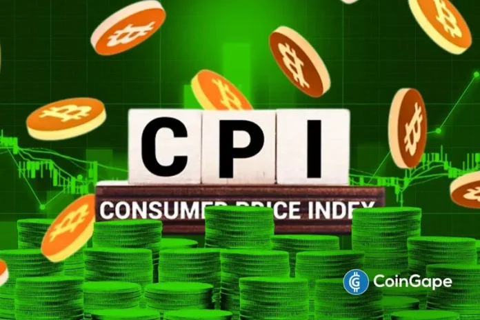 The U.S. CPI inflation data came in below expectations, increasing the odds of two more rate cuts this year. Bitcoin rose on the back of the data release, seeing as the Fed could make another rate cut at the upcoming FOMC meeting next week. CPI Inflation Data Rises To 3% Year-On-Year, Bitcoin Surges Bureau of
The post <a href="https://coingape.com/u-s-cpi-comes-in-lower-than-expectations-bitcoin-rises/">Breaking: U.S. CPI Comes In Lower Than Expectations, Bitcoin Rises</a> appeared first on <a href="https://coingape.com/">CoinGape</a>.