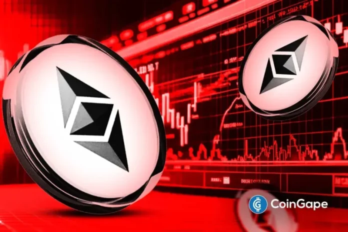 Ethereum, the second-largest cryptocurrency by market cap, has slipped below $2,200 amid a broader downturn in the crypto market. This decline comes amid heavy selling pressure across major digital assets, sending their prices to severe lows. If Ether continues its negative trend, experts believe that the altcoin may plummet to historic lows. Broad Crypto Market
The post <a href="https://coingape.com/ethereum-slips-below-2200-amid-broader-crypto-market-crash/">Ethereum Slips Below $2,200 Amid Broader Crypto Market Crash</a> appeared first on <a href="https://coingape.com/">CoinGape</a>.