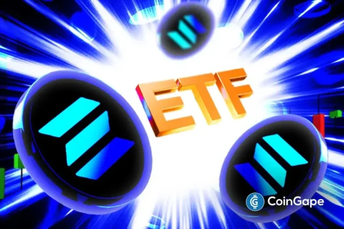 An expert has predicted that the U.S. SEC could finally approve the pending SOL ETF filings later this week. This comes as Solana ETPs enjoyed record inflows, surging past previous highs. Expert Sees High Probability of SOL ETF Approval Crypto expert and Founder of Wealth Mastery, Lark Davis, highlighted that the SEC’s final deadline for
The post <a href="https://coingape.com/expert-predicts-sol-etf-approval-this-week-as-solana-etps-break-all-time-record/">Expert Predicts SOL ETF Approval This Week as Solana ETPs Break All-Time Record</a> appeared first on <a href="https://coingape.com/">CoinGape</a>.