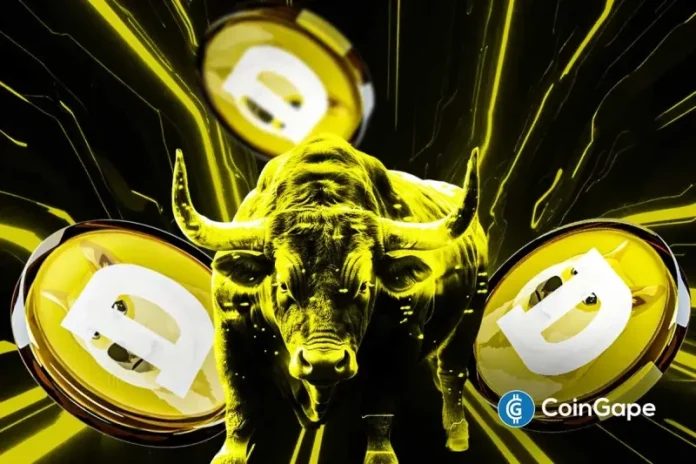 Crypto experts have predicted that the Dogecoin price could hit new highs. These projections come as open interest in DOGE derivatives hits the $6 billion mark. Experts Highlight Breakout Momentum Building for DOGE The Dogecoin price has gained immense traction in the crypto market due to its bullish fundamentals. Many top experts have made strong
The post <a href="https://coingape.com/experts-predict-bullish-shift-for-dogecoin-as-open-interest-crosses-6b/">Experts Predict Bullish Shift for Dogecoin as Open Interest Crosses $6B</a> appeared first on <a href="https://coingape.com/">CoinGape</a>.