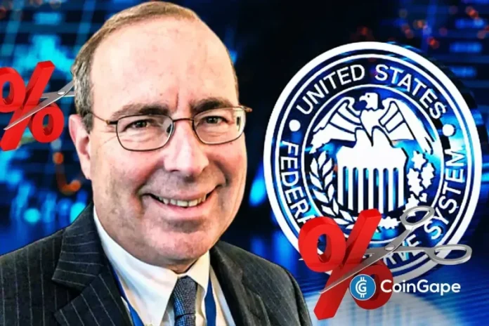 In his latest remarks, Richmond Fed President Tom Barkin said his focus is on inflation, signaling he is not opposed to further Fed rate cuts until inflation is at the central bank’s 2% target. His comment comes as crypto market participants speculate on how many cuts the FOMC will make this year, especially with the
The post <a href="https://coingape.com/fed-rate-cut-feds-barkin-signals-support-for-rate-pause-amid-inflation-concerns/">Fed Rate Cut: Fed’s Barkin Signals Support for Rate Pause Amid Inflation Concerns</a> appeared first on <a href="https://coingape.com/">CoinGape</a>.