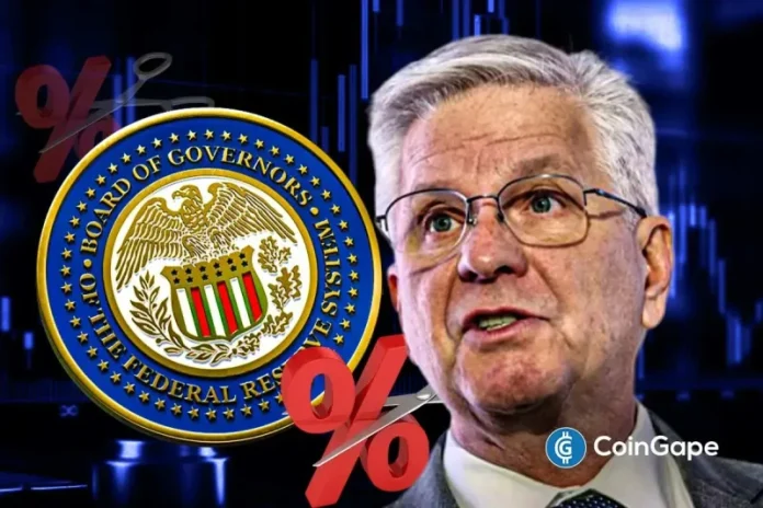 Federal Reserve Governor Chris Waller has said his support for a March Fed rate cut will largely depend on the February jobs report. This came as he acknowledged the January jobs report, which came in better than estimates, although he noted that it isn’t conclusive evidence that the labor market is improving. This is significant
The post <a href="https://coingape.com/feds-chris-waller-says-support-for-march-rate-cut-will-depend-on-jobs-report/">Fed’s Chris Waller Says Support For March Rate Cut Will Depend On Jobs Report</a> appeared first on <a href="https://coingape.com/">CoinGape</a>.
