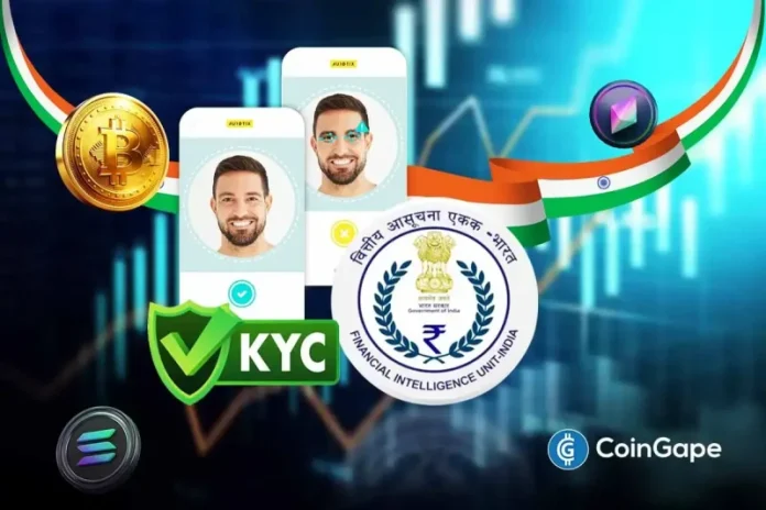 India tightens crypto onboarding for new users to combat money laundering and terror financing. Under the new norms, crypto exchanges are required to collect a live selfie, geographic location, and bank account verification with a test transaction, along with other mandatory details. India’s FIU Tightens Onboarding for New Crypto Users India’s Financial Intelligence Unit (FIU)
The post <a href="https://coingape.com/india-fiu-tightens-crypto-oversight-mandates-live-selfies-geo-tagging-stricter-kyc/">India’s FIU Tightens Crypto Oversight, Mandates Live Selfies, Geo-Tagging, and Stricter KYC</a> appeared first on <a href="https://coingape.com/">CoinGape</a>.