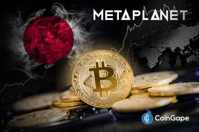 Metaplanet, aka Asia’s MicroStrategy, announces new subsidiaries in the United States and Japan to expand its Bitcoin income generation business, while its stock slumps. These are Metaplanet Income Corp., Bitcoin Japan Inc., and Bitcoin Japan Co. Ltd. It follows the latest ‘silent period’ as the company received the $1.4 billion raised to finalize its international
The post <a href="https://coingape.com/bitcoin-proxy-metaplanet-announces-new-us-and-japan-subsidiaries/">Breaking: Bitcoin Proxy Metaplanet Announces New US, Japan Subsidiaries As Stock Slumps</a> appeared first on <a href="https://coingape.com/">CoinGape</a>.