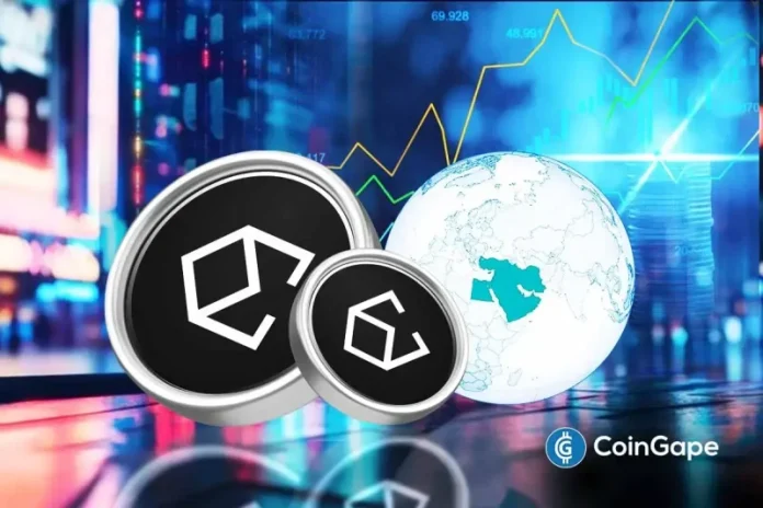 UAE-based M2 Capital has invested $20 million in Ethena Labs’ ENA token. The move is designed to link Middle Eastern investors with opportunities in digital asset infrastructure. M2 Capital Commits $20 Million Investment to Ethena Token In a recent press release, M2 Capital, the investment arm of M2 Holdings, announced it has pledged $20 million
The post <a href="https://coingape.com/just-in-m2-capital-invests-20m-into-ethena-to-drive-middle-east-crypto-growth/">Just In: M2 Capital Invests $20M Into Ethena to Drive Middle East Crypto Growth</a> appeared first on <a href="https://coingape.com/">CoinGape</a>.