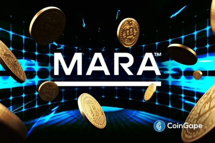 MARA’s stock had gone up by more than 15% during the trading session as the company announced its plans to establish a major joint venture deal with Starwood Capital Group to develop AI centers. MARA Secures AI Center Deal, Stock Reacts The Bitcoin miner announced its plans to collaborate with Starwood Property Trust in the
The post <a href="https://coingape.com/news/stocks/mara-stock-jumps-15-as-bitcoin-miner-firm-expands-into-ai-data-centers/">MARA Stock Jumps 15% as Bitcoin Miner Firm Expands Into AI Data Centers</a> appeared first on <a href="https://coingape.com/">CoinGape</a>.