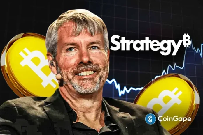 Strategy, previously MicroStrategy, has announced another weekly Bitcoin purchase as Michael Saylor’s company continues to extend its dominance as the largest BTC treasury company. This latest purchase comes as the crypto market recovers, with Bitcoin leading the way. Strategy Buys 168 BTC for $18.8 Million In a press release, the company announced that it had acquired
The post <a href="https://coingape.com/michael-saylors-strategy-acquires-168-bitcoin-as-crypto-market-rebounds/">Breaking: Michael Saylor’s Strategy Acquires 168 Bitcoin as Crypto Market Rebounds</a> appeared first on <a href="https://coingape.com/">CoinGape</a>.
