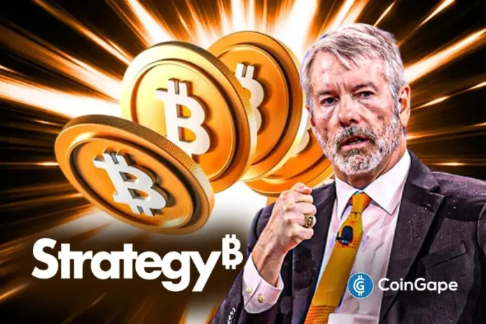 Michael Saylor’s treasury firm Strategy has made another weekly purchase as it continues to expand its BTC treasury. This comes as Bitcoin’s price continues its upward momentum amid the crypto market’s recovery. Strategy Extends Bitcoin Buying Spree In Fresh Purchase In a recent press release, the firm confirmed it had made another major Bitcoin acquisition.
The post <a href="https://coingape.com/michael-saylors-strategy-adds-390-btc-to-holdings-as-bitcoin-surges-past-115k/">Breaking: Michael Saylor’s Strategy Adds 390 BTC to Holdings as Bitcoin Surges Past $115k</a> appeared first on <a href="https://coingape.com/">CoinGape</a>.