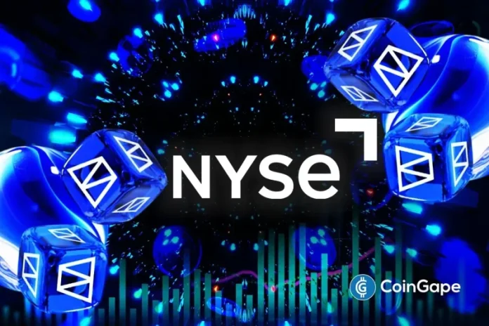 Crypto predictions platform Polymarket has secured a strategic investment from New York Stock Exchange (NYSE) owner, Intercontinental Exchange (ICE). ICE also revealed other strategic plans with the platform amid plans to bring prediction markets to mainstream finance. ICE To Invest Up To $2 Billion In Polymarket The NYSE owner announced in a press release that
The post <a href="https://coingape.com/nyse-owner-ice-to-invest-2b-in-polymarket/">NYSE Owner ICE to Invest $2B in Polymarket as Interest in Prediction Markets Heats Up</a> appeared first on <a href="https://coingape.com/">CoinGape</a>.