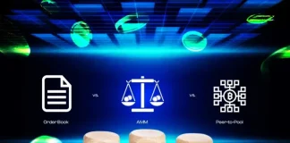 Order Book vs. AMM vs. Peer-to-Pool – DEX Models Explained
