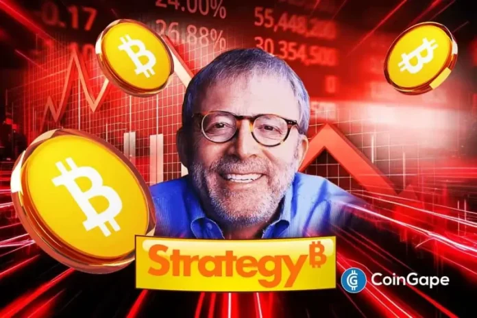 Peter Brandt has raised the possibility that the Bitcoin price could drop below Strategy’s average purchase price. This comes amid the BTC crash below $100,000 while MSTR’s mNAV has also fallen below the value of the company’s BTC holdings. Brandt Predicts Bitcoin Could Drop To Below $50,000 The veteran trader stated in an X post that
The post <a href="https://coingape.com/peter-brandt-warns-bitcoin-could-dip-below-strategys-buy-price-as-mstrs-mnav-falls/">Peter Brandt Warns Bitcoin Could Dip Below Strategy’s Average Purchase Price as MSTR’s mNAV Falls</a> appeared first on <a href="https://coingape.com/">CoinGape</a>.