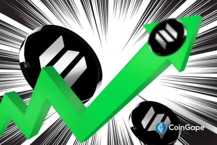 Solana price dropped for the third consecutive day today, September 16, erasing some of the gains made last week. This pullback could form a good entry point as futures open interest jump, Federal Reserve interest rate cuts near, and corporate buying intensify. Top 3 Reasons Solana Price May Surge 25% Soon Solana price could be
The post <a href="https://coingape.com/markets/solana-price-set-for-a-25-jump-as-open-interest-nears-a-20-billion-milestone/">Solana Price Set for a 25% Jump as Open Interest Nears a $20 Billion Milestone</a> appeared first on <a href="https://coingape.com/">CoinGape</a>.