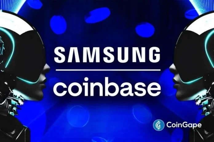 Tech giant Samsung has partnered with Coinbase to offer crypto services to its 75 million Galaxy users in the United States. This marks a positive development for the crypto industry, considering how it could boost mainstream adoption. Samsung Partners with Coinbase To Offer Users Crypto Access The tech giant announced in a press release that
The post <a href="https://coingape.com/samsung-taps-coinbase-to-provide-crypto-access-driving-adoption/">Tech Giant Samsung Taps Coinbase To Provide Crypto Access, Driving Adoption</a> appeared first on <a href="https://coingape.com/">CoinGape</a>.