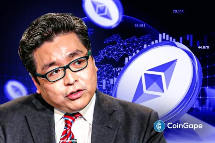 Fundstrat’s analyst Mark Newton is doubling down on their Ethereum prediction of a rally above $5,000 to new all-time highs (ATH). This comes amid the recent crypto market crash, which led to an ETH decline below $4,000. Fundstrat Predicts Ethereum Rally To $5,500 In an X post, Tom Lee shared an analysis from his colleague
The post <a href="https://coingape.com/tom-lees-fundstrat-predicts-ethereum-rally-to-5500-following-eth-bottom/">Tom Lee’s Fundstrat Predicts Ethereum Rally to $5,500 Following ETH ‘Bottom’</a> appeared first on <a href="https://coingape.com/">CoinGape</a>.
