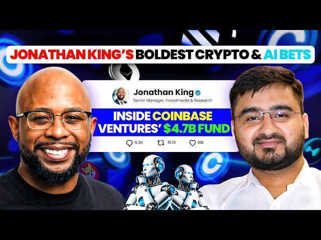 In this exclusive interview, Jonathan “JK” King, Partner at Coinbase Ventures, outlines the firm’s thesis: back utility-driven, mission-aligned founders building internet-native financial infrastructure. Discussing the sectors, JK reveals that he is especially bullish on stablecoins as payment rails, sees major opportunity where crypto meets AI (both decentralizing the AI stack and embedding AI on-chain). He
The post <a href="https://coingape.com/videos/interviews/coinbase-ventures-jonathan-king-on-where-web3-funding-is-headed/">Coinbase Ventures’ Jonathan King on Where Web3 Funding Is Headed</a> appeared first on <a href="https://coingape.com/">CoinGape</a>.