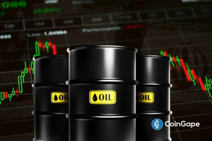 The U.S. is weighing an oil policy shift amid the U.S.-Iran War. U.S. Treasury Secretary Scott Bessent outlined the plans today to ease sanctions on Iranian crude. He said about 140 million barrels stranded at sea could enter global markets within days. The move comes as oil prices surge past $100 and supply disruptions intensify
The post <a href="https://coingape.com/u-s-iran-war-u-s-considers-easing-iranian-oil-sanctions-as-energy-prices-surge/">U.S.-Iran War: U.S. Considers Easing Iranian Oil Sanctions as Energy Prices Surge</a> appeared first on <a href="https://coingape.com/">CoinGape</a>.