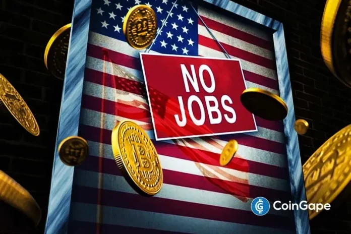 The U.S. initial jobless claims came in below estimates of 226,000, suggesting a rebound in the labor market, which is typically bearish in the push for a rate cut. However, despite this development, Bitcoin rose on the back of the data release, reaching $87,000 from an intraday low of around $86,400. U.S. Initial Jobless Claims
The post <a href="https://coingape.com/u-s-jobless-claims-come-in-below-expectations-bitcoin-climbs/">Breaking: U.S. Jobless Claims Come In Below Expectations, Bitcoin Climbs</a> appeared first on <a href="https://coingape.com/">CoinGape</a>.