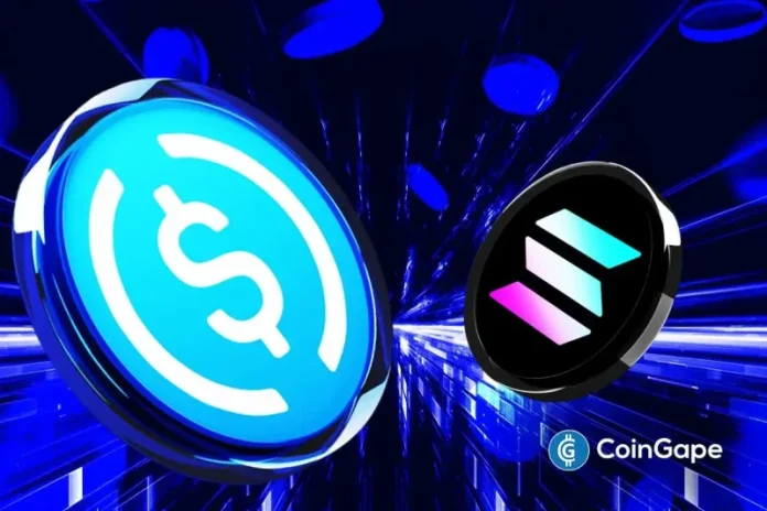 Circle’s USDC stablecoin is facing a significant decline in its circulating supply as the USDC Treasury continues to burn tokens. As reported by Whale Alert, the USDC Treasury has destroyed about 51 million in tokens on the Solana blockchain as part of the platform’s efforts to manage the stablecoin’s circulation. USDC Treasury Executes $51M Token
The post <a href="https://coingape.com/usdc-supply-shrinks-usdc-treasury-burns-51m-tokens-on-solana/">USDC Supply Shrinks: USDC Treasury Burns 51M Tokens on Solana</a> appeared first on <a href="https://coingape.com/">CoinGape</a>.