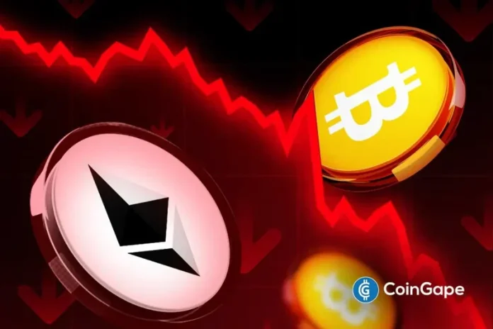 Crypto market liquidations have topped a massive $1 billion again for the second time this week, with Ethereum (ETH) leading this time as well. Amid the sell-off, ETH price crashed under $3,850 level, triggering a major flush-out of leveraged long positions in the market. With ETH already correcting over 20% from the peak, market experts
The post <a href="https://coingape.com/ethereum-leads-1-1-billion-crypto-market-liquidation-experts-see-buy-the-dip-opportunity/">Ethereum Leads $1.1 Billion Crypto Market Liquidation, Experts See Buy The Dip Opportunity</a> appeared first on <a href="https://coingape.com/">CoinGape</a>.