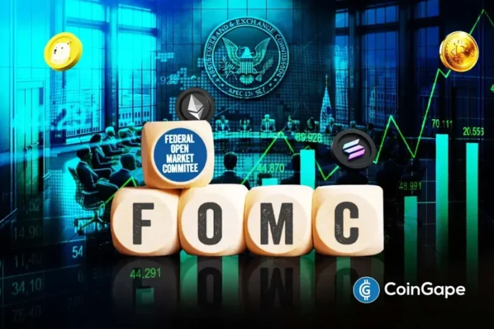 The crypto market has experienced a notable recovery over the past 24 hours, continuing its upward momentum from a modest 1.58% gain this week. The market capitalization is now at $3.03 trillion following the latest surge. This rise is ahead of the important U.S. Federal Reserve meeting on the FOMC today, January 28. The meeting,
The post <a href="https://coingape.com/trending/why-is-crypto-market-up-today-ahead-of-fomc-meeting/">Why is Crypto Market Up Today Ahead of FOMC Meeting?</a> appeared first on <a href="https://coingape.com/">CoinGape</a>.