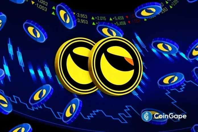 The LUNC price is witnessing a parabolic rally today even as the crypto market declines, led by Bitcoin. This price surge comes after an incident at the Binance Blockchain Week, which drew attention to the altcoin, while the rally comes ahead of founder Do Kwon’s sentencing. Why Is The LUNC Price Up Today? CoinMarketCap data
The post <a href="https://coingape.com/why-is-the-lunc-price-up-70-despite-the-crypto-markets-decline/">Why is the LUNC Price Up 70% Despite the Crypto Market’s Decline?</a> appeared first on <a href="https://coingape.com/">CoinGape</a>.