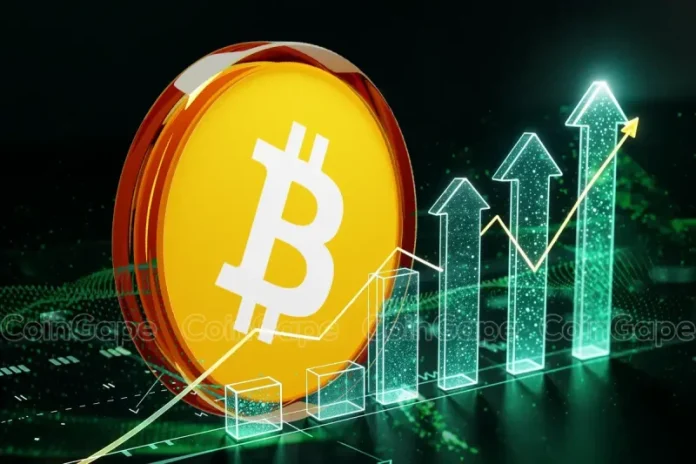 Bitcoin price is hovering around $111,742, reflecting a 0.5% gain in the last 24 hours. With a 5 % increase over the past week, Bitcoin eyes the $120K mark amid ongoing market consolidation. The broader cryptocurrency market saw a modest 0.48% rise, with altcoins like XRP, SOL, ADA, and DOGE also showing slight gains. Despite
The post <a href="https://coingape.com/markets/bitcoin-price-eyes-120k-ahead-of-feds-98-3-likelihood-to-cut-rates/">Bitcoin Price Eyes $120K Ahead of FED’s 98.3% Likelihood to Cut Rates</a> appeared first on <a href="https://coingape.com/">CoinGape</a>.