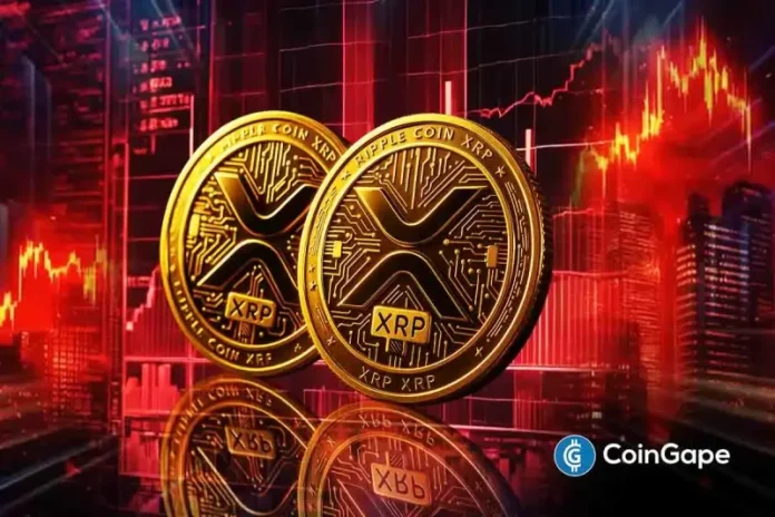 The XRP price has entered a crucial technical zone as bearish patterns begin to dominate its short-term outlook. The 50-day and 200-day moving averages are on the verge of forming a death cross — a signal often associated with extended market downturns. This technical setup has emerged alongside aggressive whale selling, raising concerns about sustained
The post <a href="https://coingape.com/markets/xrp-price-forecast-as-price-nears-a-death-cross-formation-is-a-crash-below-2-inevitable/">XRP Price Forecast as Price Nears a Death Cross Formation- Is a Crash Below $2 Inevitable?</a> appeared first on <a href="https://coingape.com/">CoinGape</a>.
