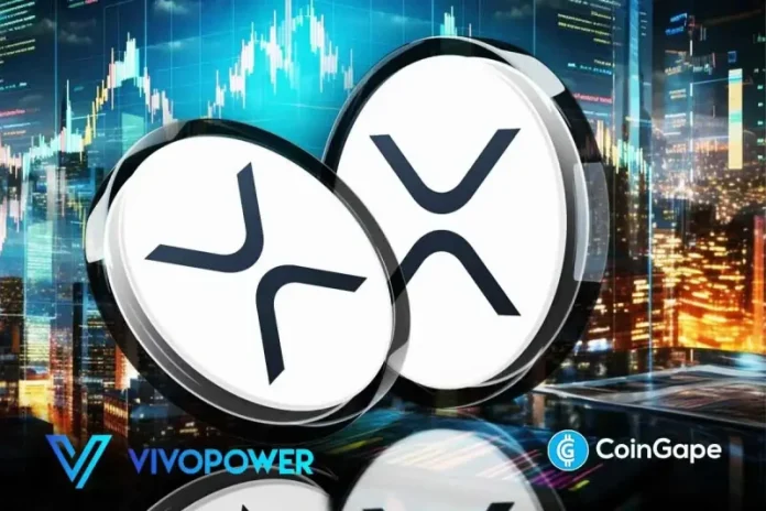 The XRP price has gained renewed attention as both technical and institutional factors converge. Recently, the token has maintained steady activity while broader markets anticipate clearer direction. A major highlight has been VivoPower’s treasury expansion, which reinforces corporate interest in XRP accumulation. XRP Price Forecast: Can Bulls Break Toward $4 Target? The XRP price action
The post <a href="https://coingape.com/markets/xrp-price-prediction-market-longs-surge-to-78-as-vivopower-launches-treasury-expansion/">XRP Price Prediction: Market Longs Surge to 78% as VivoPower Launches Treasury Expansion</a> appeared first on <a href="https://coingape.com/">CoinGape</a>.