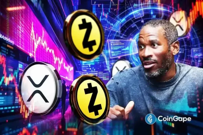 BitMEX co-founder has continued to make bullish comments on Zcash, which he recently revealed his fund’s second-largest liquid holding after Bitcoin. This time around, he has declared that ZEC is a better altcoin than XRP, indicating that the former could overtake the latter in market cap at some point. Arthur Hayes Says ZEC Greater Than
The post <a href="https://coingape.com/zcash-to-surpass-xrp-arthur-hayes-makes-bold-claim-amid-zecs-45-rally/">Zcash to Surpass XRP? Arthur Hayes Makes Bold Claim Amid ZEC’s 45% Rally</a> appeared first on <a href="https://coingape.com/">CoinGape</a>.