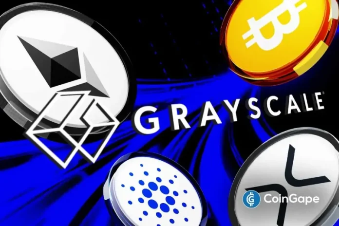 Grayscale Digital Large Cap Fund (GDLC) gets greenlight to list and trade by the U.S. Securities and Exchange Commission (SEC). The fund holding Bitcoin (BTC), Ethereum (ETH), XRP, Solana (SOL), and Cardano (ADA) was approved a few months ago, but the commission held back its listing. Grayscale’s GDLC With SOL and ADA to List on
The post <a href="https://coingape.com/grayscale-gdlc-fund-holding-sol-ada-gets-sec-nod-for-nyse-debut/">Grayscale’s GDLC Fund Holding SOL and ADA Gets SEC Nod for NYSE Debut</a> appeared first on <a href="https://coingape.com/">CoinGape</a>.
