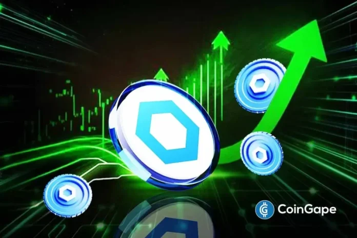 Chainlink price has jumped by 20% in the last 24 hours, showing strong momentum amid a broader crypto market rebound. The LINK is currently holding firm above the $14 mark, following a sharp move up from recent support levels. The technical indicators are also signs of a potential bullish continuation when LINK tries to consolidate
The post <a href="https://coingape.com/markets/chainlink-price-surges-20-whats-driving-massive-upswing/">Chainlink Price Surges 20%: What’s Driving Massive Upswing?</a> appeared first on <a href="https://coingape.com/">CoinGape</a>.