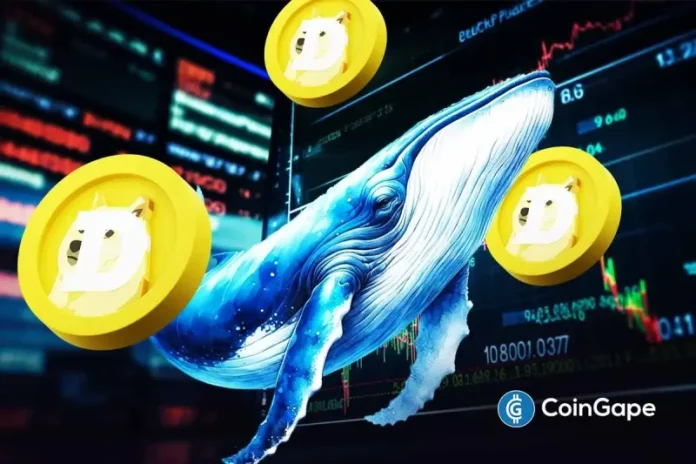 Dogecoin price traded at $0.1304 on Tuesday, up 1.39% in the last 24 hours. Whales accumulated 138 million DOGE during this period, signaling renewed investor interest. The price is currently aiming at breaking out of the resistance zone above the price of $0.15 as the price starts to gain momentum. The wider crypto market
The post <a href="https://coingape.com/markets/doge-whales-add-138m-coins-in-24-hours-will-dogecoin-price-rebound-above-0-15/">DOGE Whales Add 138M Coins in 24 Hours: Will Dogecoin Price Rebound Above $0.15?</a> appeared first on <a href="https://coingape.com/">CoinGape</a>.