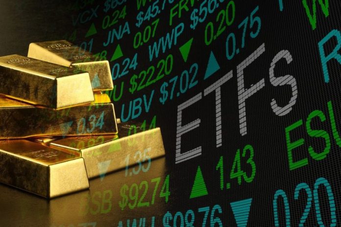 <strong>Gold exchange-traded funds, or gold ETFs, have risen in popularity among investors who want precious metals exposure.</strong>
ETFs are similar to mutual funds in that they track assets such as stocks, bonds, currencies or commodities; a key difference is that ETFs can be bought and sold on exchanges, making them widely accessible. They provide considerable flexibility in implementing various investment strategies and in building investment portfolios.
Like other ETFs, gold ETFs are traded in the same manner as individual stocks, meaning that investing in the gold ETF market is similar to trading a stock on an exchange.
There are two main types of gold ETFs: those that track the gold price and those that hold investments in gold companies.
ETFs that follow the gold price give investors access to the yellow metal by holding either physical gold bullion or gold futures contracts. It is important to keep in mind that investing in the majority of gold ETFs does not allow investors to own any physical gold — in general, even a gold ETF that tracks physical gold cannot be redeemed for actual gold, although there are a few exceptions to that.
One more thing to keep in mind is that gold ETFs that hold physical gold are taxed as collectibles in the US, giving them a higher maximum capital gains rate, which is worth noting for investors in the highest tax bracket.
The other type of gold ETF invests in gold companies, providing exposure to gold mining, development and exploration stocks, as well as gold royalty stocks.
Read on to learn about the benefits of adding gold ETFs to your portfolio, the five largest gold ETFs by total assets and five top gold miner ETFs.
In this article
What are the benefits of gold ETFs?
Gold ETFs are fairly common today, and are a good choice for investors who want to invest in precious metals without trading gold futures or owning physical gold, such as gold coins or bars.
But gold ETFs are often considered a lower-risk investment, as they have a number of benefits for market participants and can open up a portfolio to diversification.
For example, physical gold is known for being a hedge against economic and political uncertainty, and owning shares of a gold ETF that offers exposure to the gold spot price provides investors with this same security without the hassle of buying and storing the yellow metal.
Since gold tends to rise when the US dollar is weak, purchasing a gold ETF could balance out any investment that has the potential to decline when the greenback does. Conversely, selling gold ETF holdings can be beneficial when the US dollar is making gains.
Gold ETFs that track gold companies give investors exposure to multiple companies in the space rather than having to choose specific stocks. This is an appealing option for those who want exposure to the sector without carrying the risks of investing in an individual stock.
Gold ETFs as a whole also offer security in that they are managed by yellow metal experts, so there is a better chance of making a profit than going it alone. Of course, it is important to keep in mind that, despite their less risky nature, gold ETFs are still affected by the rise and fall of the gold price.
Mutual funds are often compared to ETFs, but due to the fact that mutual funds can only be bought or sold at the close of the trading day, gold ETFs become more beneficial as they can be traded whenever the stock market is open, meaning movement is more liquid and not tied down by end-of-day trades.
Top 5 spot gold ETFs
The five gold ETFs below offer investors exposure to the spot price of gold by holding gold bullion. These options may be worth considering when it comes to getting exposure to the yellow metal’s price movements.
According to ETFdb.com, these gold ETFs were the largest gold ETFs by total assets as of November 13, 2025. The five largest gold ETFs all track the gold price.
1. SPDR Gold Shares (ARCA:GLD)
<strong>Total assets under management: </strong>US$139.14 billion<strong>Unit price: </strong>US$380.58
The SPDR Gold Shares tracks the spot price of gold bullion and is determined by market forces in the 24 hour, over-the-counter market for gold. This market accounts for most global gold trade, and any quoted prices available to ETF investors reflect the latest available information.
Physical bullion comprises 100 percent of the ETF’s holdings, and its expense ratio is 0.4 percent. It offers investors a way to invest in gold that is much less costly than purchasing, storing and insuring bars or coins.
2. iShares Gold Trust (ARCA:IAU)
<strong>Total assets under management: </strong>US$64.22 billion<strong>Unit price: </strong>US$79.04
Like the SPDR Gold Trust, the iShares Gold Trust ETF aims to track the spot price of gold bullion. Its expense ratio is 0.25 percent, and its holdings are allocated entirely to physical gold bullion. The aim is for the trust’s value to reflect the performance of the price of gold.
The physical gold the trust holds is in vaults in locations including New York, US; Toronto, Canada; and London, UK. Investors can purchase and sell shares through a traditional brokerage account throughout the trading day.
3. SPDR Gold MiniShares Trust (ARCA:GLDM)
<strong>Total assets under management: </strong>US$23.33 billion<strong>Unit price: </strong>US$81.89
The SPDR Gold MiniShares Trust offers investors one of the lowest available expense ratios for a US-listed ETF backed by physical gold at 0.1 percent. This ETF represents fractional, undivided beneficial ownership interests in the trust, which holds only physical gold bullion and, from time to time, cash.
4. Abrdn Physical Gold Shares ETF (ARCA:SGOL)
<strong>Total assets under management: </strong>US$6.95 billion<strong>Unit price: </strong>US$39.43
The abrdn Physical Gold Shares ETF aims to have its shares reflect the performance of the gold bullion price, minus the trust’s operating expenses, by holding 100 percent physical gold bars. This gold ETF has an expense ratio of 0.17 percent.
The gold backing the fund comes only in the form of London Good Delivery gold bullion bars refined on or after January 1, 2012, and held in secure vaults in London.
5. iShares Gold Trust Micro (ARCA:IAUM)
<strong>Total assets under management: </strong>US$5.52 billion<strong>Unit price: </strong>US$41.84
The iShares Gold Trust Micro ETP is the lowest-cost physically backed gold ETP on the market with an expense ratio of just 0.09 percent. The fund is designed to provide exposure to the day-to-day movement of the price of gold bullion. The underlying gold bars are held in vaults.
Top 5 gold mining ETFs
These five gold stock ETFs are designed for investors looking to gain exposure to gold miners without the risk of holding individual gold stocks.
1. VanEck Gold Miners ETF (ARCA:GDX)
<strong>Total assets under management: </strong>US$23.89 billion<strong>Unit price: </strong>US$79.18
The VanEck Gold Miners ETF provides investors with exposure to the largest global gold producers and royalty companies involved in the precious metals space and has an expense ratio of 0.51 percent. Nearly 90 percent of its holdings have market caps above US$5 billion.
This ETF’s top holdings include Agnico Eagle Mines (TSX:AEM,NYSE:AEM) with a weight of 7.9 percent, Newmont (NYSE:NEM,ASX:NEM) with 7.15 percent and AngloGold Ashanti (NYSE:AU,JSE:ANG) with 5.71 percent.
Holdings are rebalanced quarterly with qualified companies having a market cap greater than US$150 million, US$1 million in average daily trading volume and a minimum of 250,000 shares traded per month.
2. VanEck Junior Gold Miners ETF (ARCA:GDXJ)
<strong>Total assets under management: </strong>US$8.66 billion<strong>Unit price: </strong>US$101.24
Similar to the GDX above, the VanEck Junior Gold Miners ETF provides investors with exposure to gold equities; however, it has a stronger focus on smaller gold mining companies and junior stocks, which carry higher risk, but also offer greater potential returns.
Its top holdings include Pan American Silver (TSX:PAAS) with a weight of 6.45 percent, Equinox Gold (TSX:EQX,NYSEAMERICAN:EQX) with 6.39 percent and Alamos Gold (TSX:AGI,NYSE:AGI) with 5.75 percent.
Holdings are reviewed in March and September, and rebalanced quarterly, with qualifications matching those for the VanEck Gold Miners ETF. Like the GDX, the GDXJ has an expense ratio of 0.51 percent.
3. iShares MSCI Global Gold Miners ETF (Nasdaq:RING)
<strong>Total assets under management: </strong>US$2.63 billion<strong>Unit price: </strong>US$67.87
BlackRock’s (NYSE:BLK) iShares MSCI Global Gold Miners ETF provides investors with exposure to a diverse portfolio of global gold mining companies within the Morgan Stanley Capital International (MSCI) index and charges an expense ratio of 0.39 percent.
Top holdings in the fund include Newmont with a weight of 15.85 percent, Agnico Eagle with 13.33 percent and Barrick Mining (TSX:ABX,NYSE:B) with 8.92 percent.
4. Sprott Gold Miners ETF (ARCA:SGDM)
<strong>Total assets under management: </strong>US$611.45 million<strong>Unit price: </strong>US$64.64
The Sprott (TSX:SII,NYSE:SII) Gold Miners ETF is an investment product designed to deliver returns that track the Solactive Gold Miners Custom Factors Index, which follows major gold equities listed on Canadian and US exchanges. The ETF is rebalanced quarterly and has a total operating expense of 0.5 percent.
Top holdings in the fund include Agnico Eagle with a weight of 12.41 percent, Newmont with 8.92 percent and Wheaton Precious Metals (TSX:WPM,NYSE:WPM) with 7.83 percent.
5. Sprott Junior Gold Miners ETF (ARCA:SDGJ)
<strong>Total assets under management: </strong>US$280.97 million<strong>Unit price: </strong>US$76.56
The Sprott Junior Gold Miners ETF has also been designed to provide results tied to its underlying index, in this case, the Solactive Junior Gold Miners Custom Factors Index, which tracks companies with a market capitalization between US$200 million and US$3 billion.
The ETF is rebalanced semi-annually in March and September and carries a total management fee of 0.5 percent.
Top holdings in the fund include Bellevue Gold (ASX:BGL,OTC Pink:BELGF) with a weight of 5.04 percent, Novagold Resources (NYSE:NG) with 5.03 percent and Turk Altin Isletmeleri with 4.94 percent.
<strong>Securities Disclosure: I, Dean Belder, currently hold a direct investment in Equinox Gold.</strong>
This post appeared first on investingnews.com